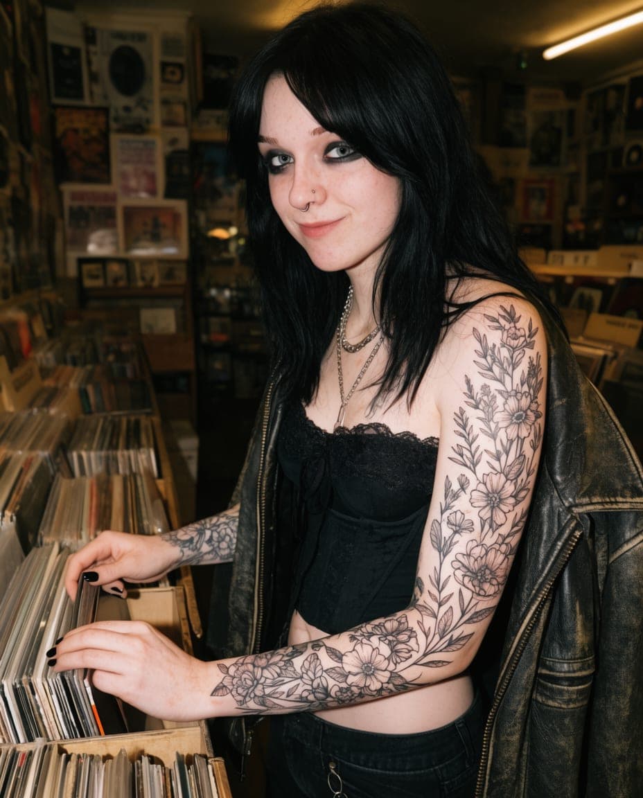 Freya, a fictional alternative creator: digging through records
